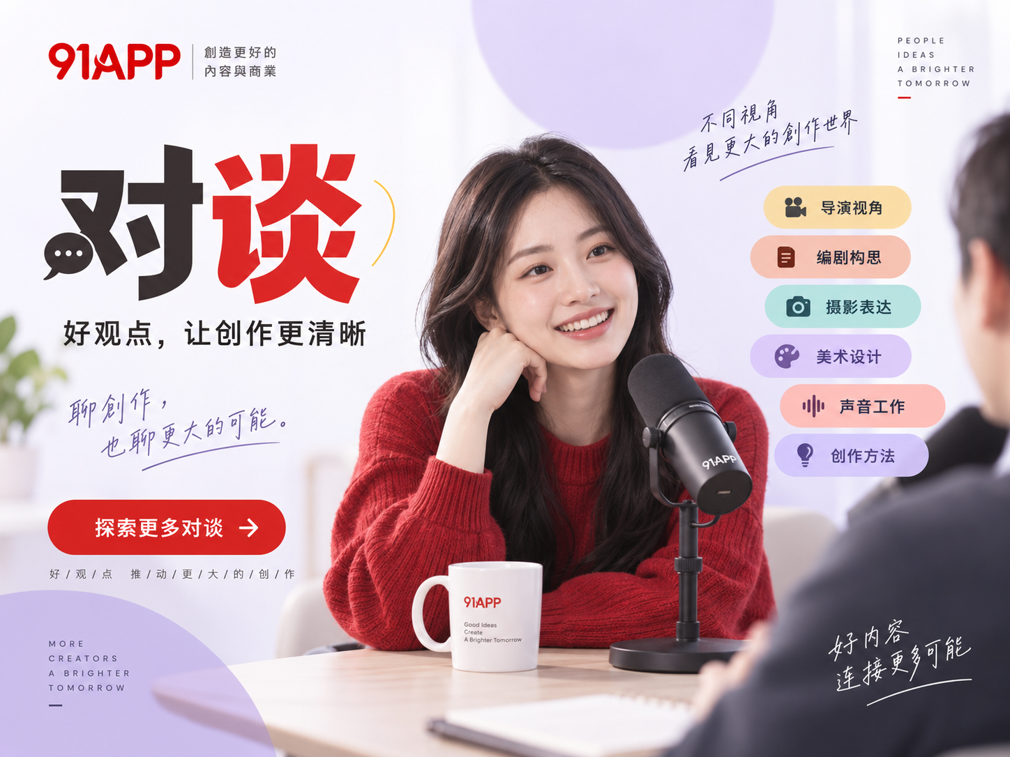 对谈内容导览配图